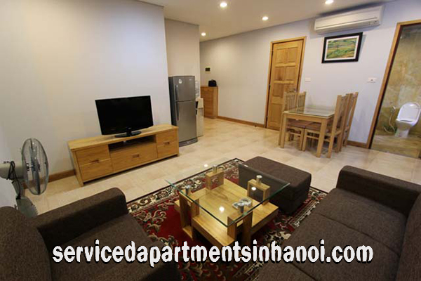 Căn hộ dịch vụ một phòng ngủ hiện đại cho thuê tại đường Liễu Giai, Ba Đình 2