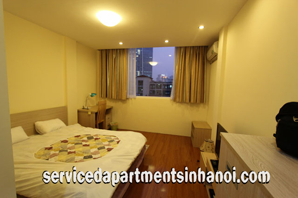 Cho thuê căn hộ dịch vụ một phòng ngủ tại đường Ling Lang, Ba Đình 6