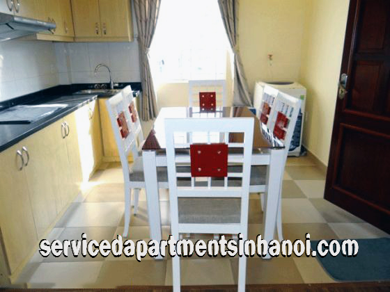Cho thuê căn hộ dịch vụ 1 phòng ngủ gần hồ Thiền Quang,quận Hai Bà Trưng 4