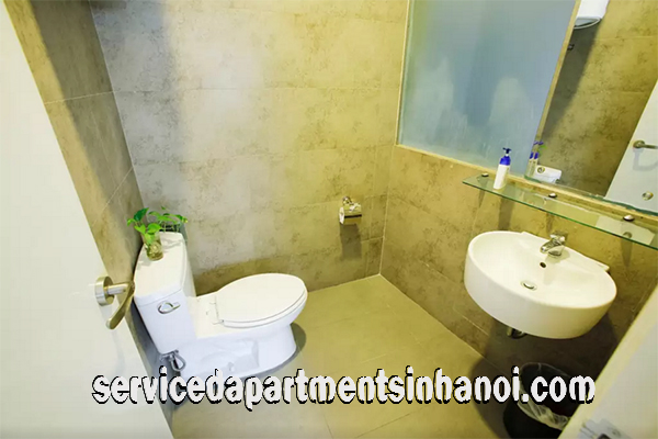 Cho thuê căn hộ dịch vụ 1 phòng ngủ cỡ lớn, nhiều ánh sáng trên đường Quán Thánh, Hoàn Kiếm 9
