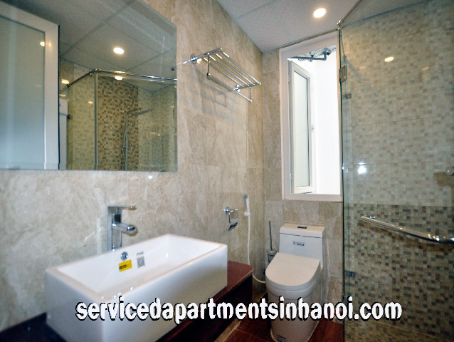 Cho thuê căn hộ dịch vụ 2 phòng ngủ hoàn toàn mới trên phố Tô Ngọc Vân, Tây Hồ 9