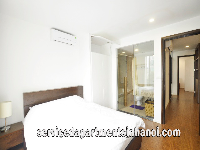 Cho thuê căn hộ dịch vụ 2 phòng ngủ lớn trên phố Tô Ngọc Vân, Tây Hồ 5