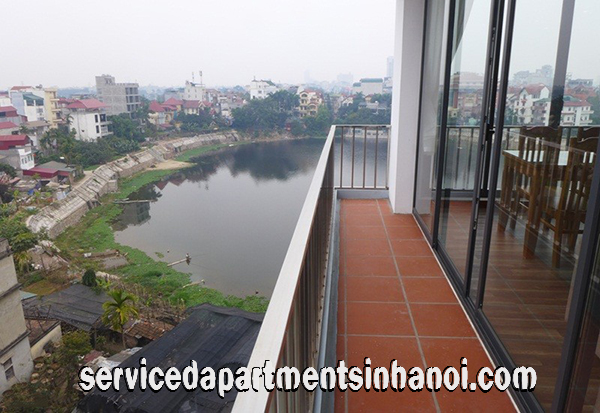 Cho thuê căn hộ cao cấp hướng hồ, 3 phòng ngủ trên phố Âu Cơ, Tây Hồ 4