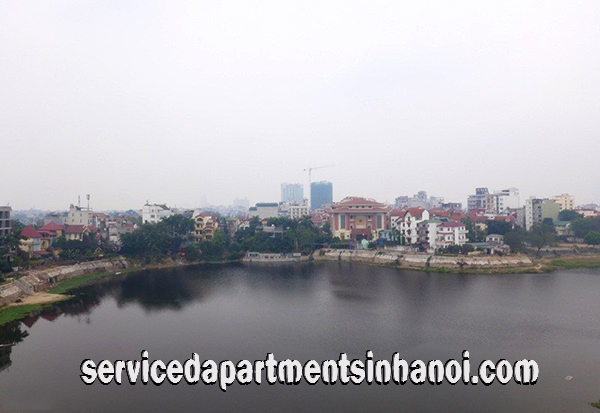 Cho thuê căn hộ cao cấp hướng hồ, 3 phòng ngủ trên phố Âu Cơ, Tây Hồ 5