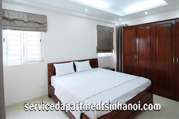 Cho thuê căn hộ dịch vụ 1 phòng ngủ khu vực hồ Trúc Bạch 6
