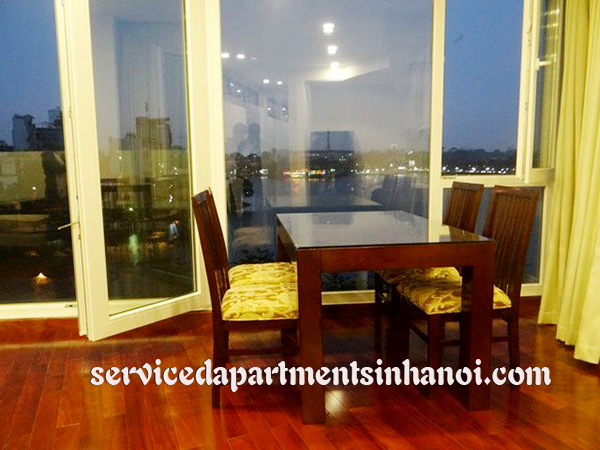 Căn hộ dịch vụ sang trọng 2 phòng ngủ view hồ Trúc Bạch Ba Đình 3