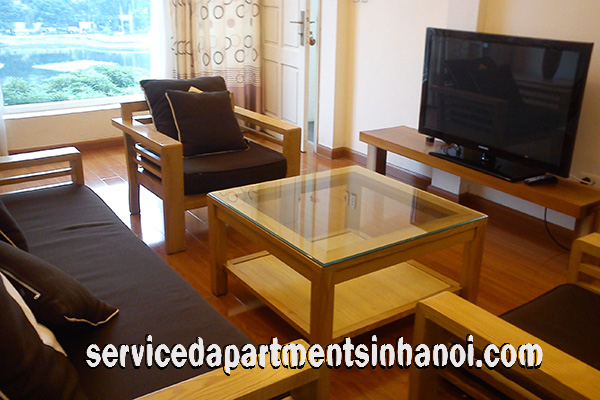 Cho thuê căn hộ cao cấp 2 phòng ngủ view hồ Trúc Bạch giá hợp lý 3
