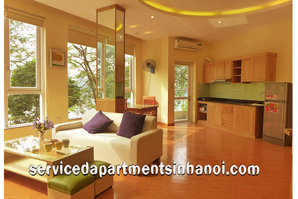 Căn hộ mới hoàn thiện 1 phòng ngủ view hồ Trúc Bạch rộng 80m2 giá 700$/tháng 3