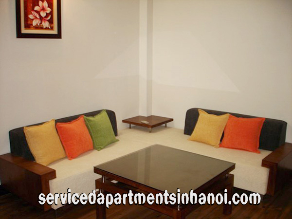 Cho thuê căn hộ giá rẻ tại đường Trần Phú, Ba Đình, Nội thất đẹp