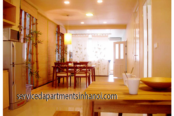 Cho thuê căn hộ 2 phòng ngủ nằm trên đường Kim Mã, Ba Đình 3