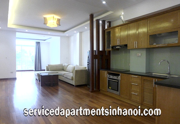 Cho thuê căn hộ dịch vụ 3 phòng ngủ tại đường Xuân Diệu,quận Tây Hồ 1