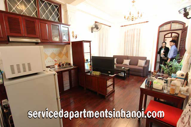 Cho thuê căn hộ dịch vụ giá rẻ 1 phòng ngủ tại đường Mai Hắc Đế,quận Hai Bà Trưng. 2