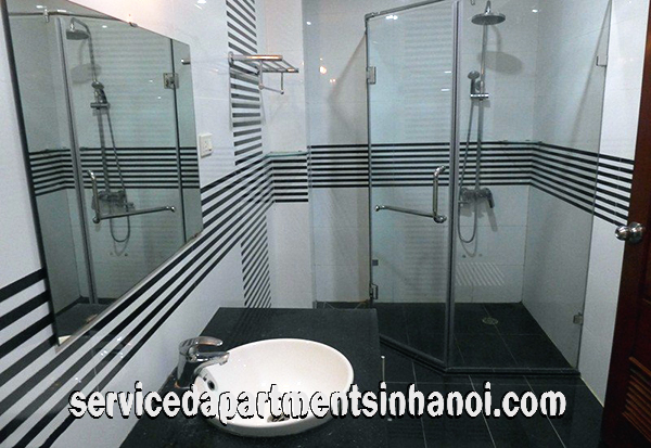 Cho thuê căn hộ dịch vụ 3 phòng ngủ tại đường Xuân Diệu,quận Tây Hồ 3