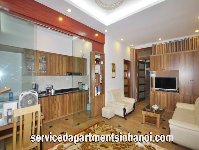 Căn hộ dịch vụ 1 phòng ngủ thiết kế kiểu nhà vườn cho thuê ngay tại đường Đặng Thai Mai,Tây Hồ 1