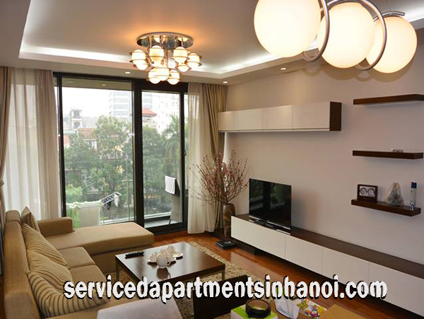 Luxury 2 phòng ngủ cho thuê tại Trúc Bạch có sân thượng đẹp 2