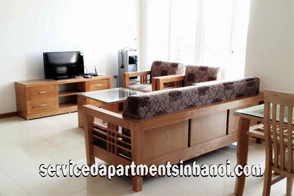 Căn hộ hai phòng ngủ cho thuê gần khách sạn Deawoo, công viên Thủ Lệ và hồ Ngọc Khánh 3