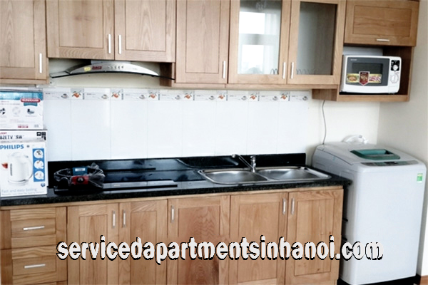 Căn hộ hai phòng ngủ cho thuê gần khách sạn Deawoo, công viên Thủ Lệ và hồ Ngọc Khánh 4