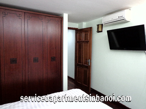 Cho thuê căn hộ 1 phòng ngủ, giá rẻ tại Ba Đình 5