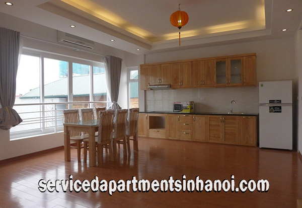 Căn hộ  dịch vụ hoàn toàn mới với 2 phòng ngủ tại đường Đặng Thai Mai,Tây Hồ