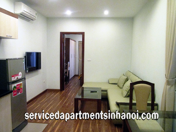 Căn hộ dịch vụ hoàn toàn mới 1 phòng ngủ cho thuê tại phố Kim M , Ba Đình 1