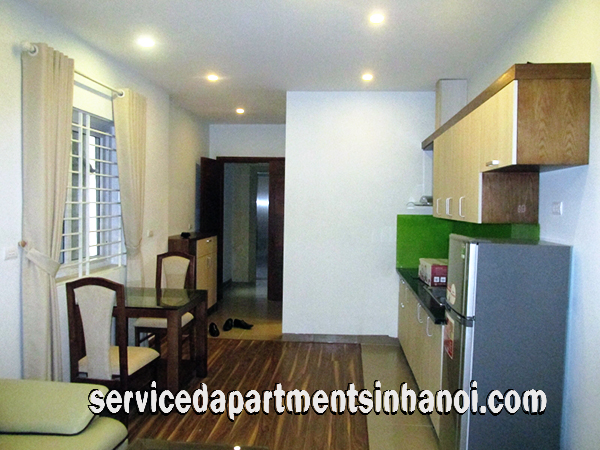 Căn hộ dịch vụ hoàn toàn mới 1 phòng ngủ cho thuê tại phố Kim M , Ba Đình 4