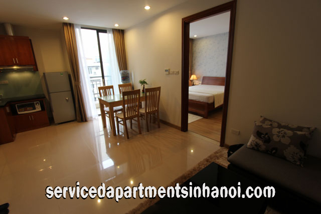 Cho thuê căn hộ dịch vụ hiện đại 1 ngủ tại phố Triệu Việt Vương, Hai Bà Trưng 1