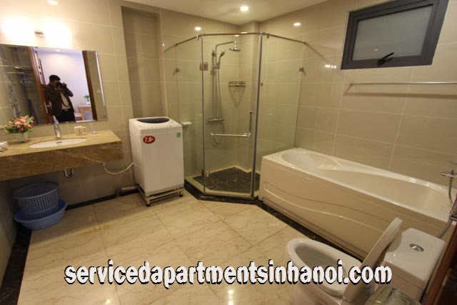 Cho thuê căn hộ dịch vụ hiện đại 1 ngủ tại phố Triệu Việt Vương, Hai Bà Trưng 9