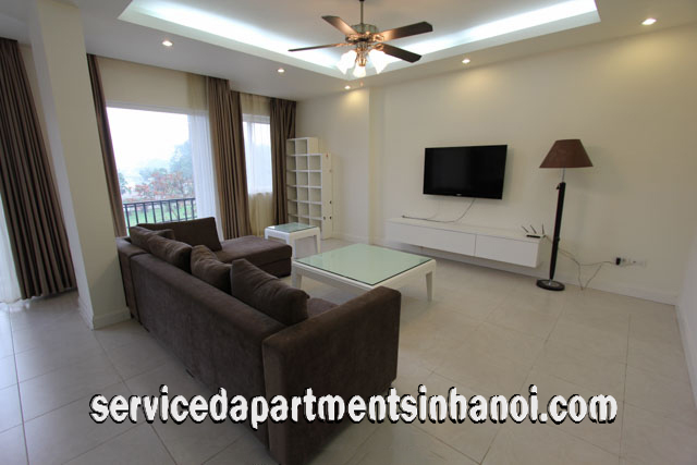 Cho thuê căn hộ dịch vụ rộng rãi với 2 phòng ngủ tại đường Tô Ngọc Vân ,quận Tây Hồ 8