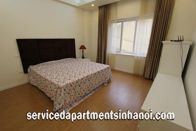Cho thuê căn hộ dịch vụ rộng rãi với 2 phòng ngủ tại đường Tô Ngọc Vân ,quận Tây Hồ 9