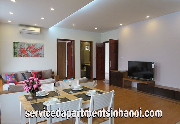 Căn hộ một phòng ngủ sang trọng với vườn đẹp cho thuê tại đường Âu Cơ, Tây Hồ 3