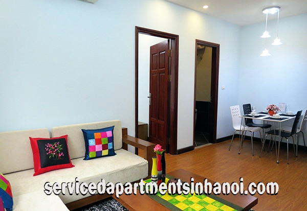 Cho thuê căn hộ dịch vụ chất lượng cao với 2 phòng ngủ tại đường Âu Cơ,quận Tây Hồ 6
