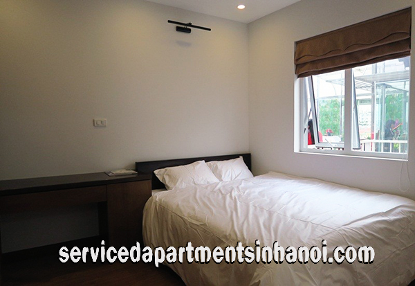Cho thuê căn hộ dịch vụ chất lượng cao với 2 phòng ngủ tại đường Âu Cơ,quận Tây Hồ 1