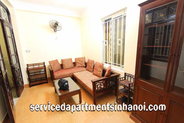 Căn hộ dịch vụ đẹp 1 ngủ cho thuê ở phố Văn Miếu, quận Đống Đa 2