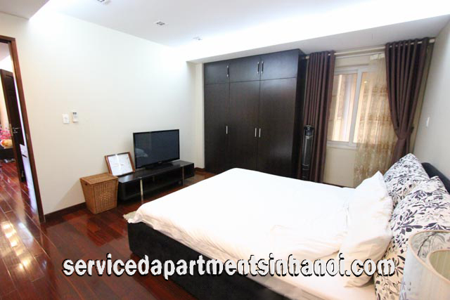 Cho thuê căn hộ dịch vụ với 2 phòng ngủ tại đường Tô Ngọc Vân,Tây Hồ 7