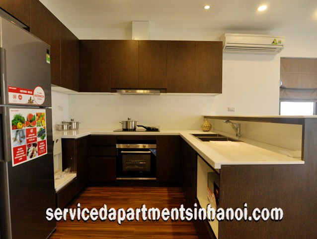 Căn hộ dịch vụ 2 phòng ngủ chất lượng cao cho thuê tại phố Tô Ngọc Vân, Tây Hồ 3