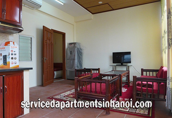 Căn hộ dịch vụ giá rẻ 1 ngủ cho thuê tại Tây Hồ, Gần khách sạn Intercontinental 1