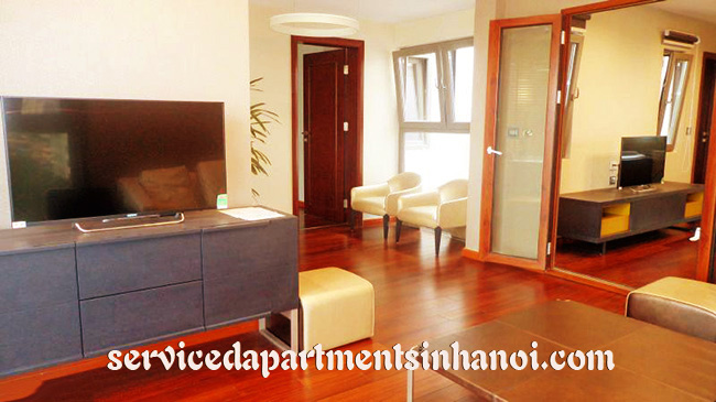 Cho thuê căn hộ dịch vụ 3 phòng ngủ tại Kim Mã, Ba Đình 3