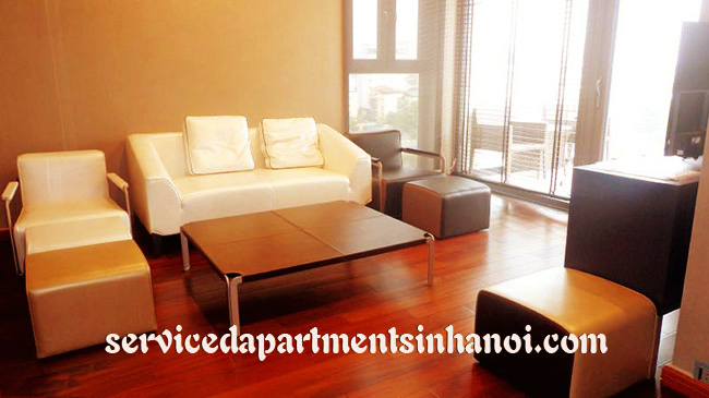 Cho thuê căn hộ dịch vụ 3 phòng ngủ tại Kim Mã, Ba Đình 4