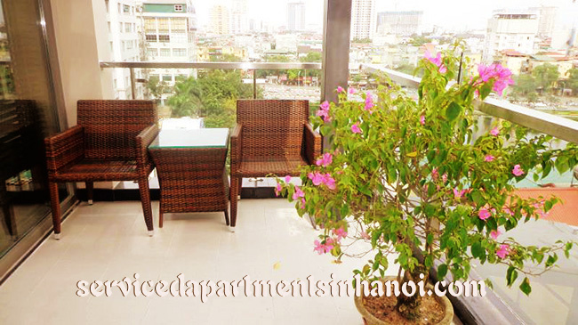 Cho thuê căn hộ dịch vụ 3 phòng ngủ tại Kim Mã, Ba Đình 6