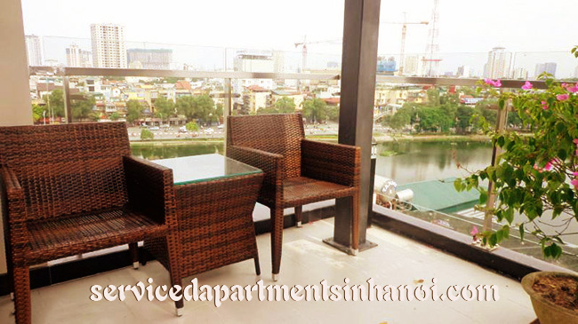 Cho thuê căn hộ dịch vụ 3 phòng ngủ tại Kim Mã, Ba Đình 7