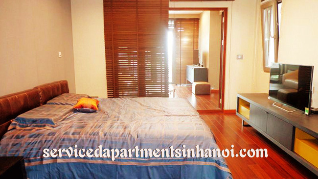Cho thuê căn hộ dịch vụ 3 phòng ngủ tại Kim Mã, Ba Đình 9