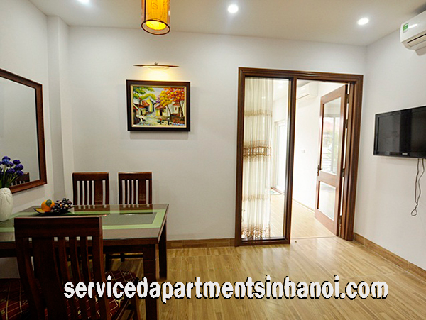 Cho thuê căn hộ dịch vụ 1 phòng ngủ hoàn toàn mới trên phố Láng Hạ, Đống Đa 3