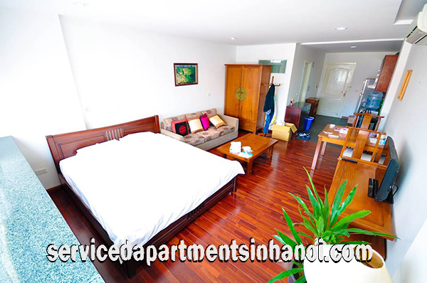 Studio một phòng ngủ hiện đại cho thuê tại Nguyễn Khắc Hiếu,Trúc Bạch 2