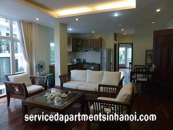 Cho thuê căn hô hai phòng ngủ tại khu vực hồ Trúc Bạch 2