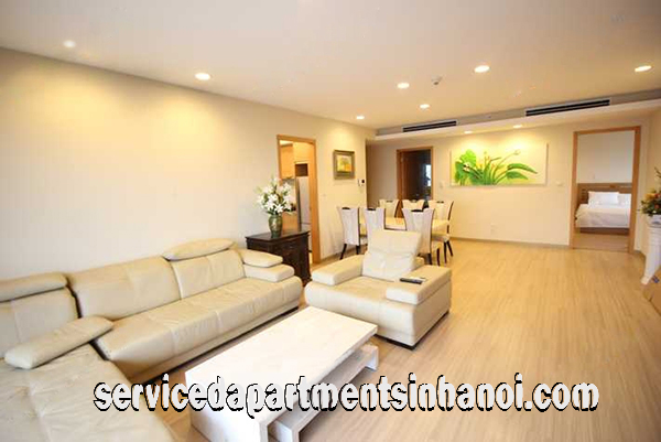 Cho thuê căn hộ rộng rãi với 3 phòng ngủ tại tòa nhà Sky city , quận Đống Đa 3
