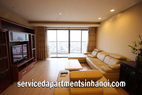 Cho thuê căn hộ rộng rãi với 3 phòng ngủ tại tòa nhà Sky city , quận Đống Đa 5