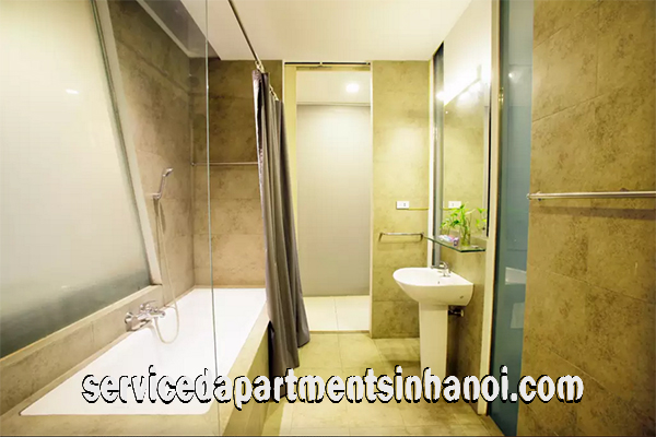 Cho thuê căn hộ dịch vụ 2 phòng ngủ khu vực hồ Trúc Bạch,Ba Đình 10
