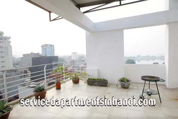Cho thuê căn hộ dịch vụ 3 phòng ngủ khu vực hồ Trúc Bạch,Ba Đình 10