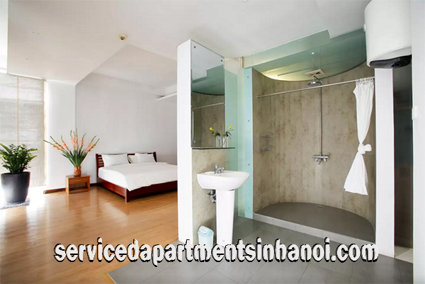 Cho thuê căn hộ dịch vụ 3 phòng ngủ khu vực hồ Trúc Bạch,Ba Đình 4