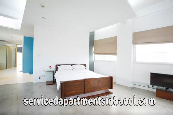 Cho thuê căn hộ dịch vụ 3 phòng ngủ khu vực hồ Trúc Bạch,Ba Đình 7